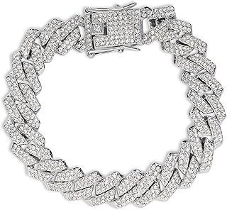 Fashion Frill Bracelet For Men Women American Diamond Studded Bracelets For Women Girls Men Boys Jewellery